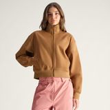 adidas - Knitted Sportjack - Bruin - Vesten