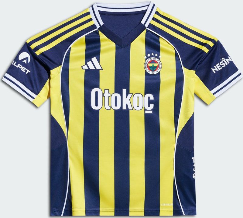 Fenerbahce - 2025/2026 Home Jersey - Geel - Voetbaltenues