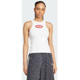 adidas Originals - Tanktop - Geribbeld - Zwart - Katoenmix