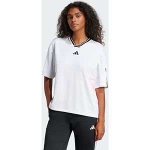 Tiro Cut 3-Stripes Colorblock Boyfriend T-shirt
