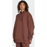 adidas - Essentials Linear Oversized Hoodie - Bruin - Hoodie