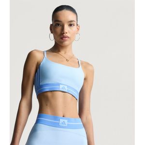 adidas - Hyperglam Rib - Bralette - Blauw