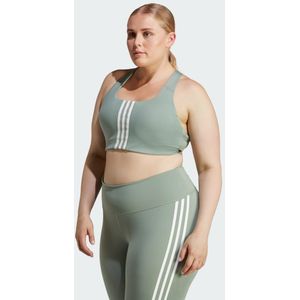 adidas Powerimpact Training Medium-Support Beha (Grote Maat)