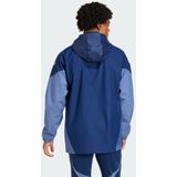 adidas - Tiro 25 Competition - Allweather Jack - Donkerblauw Lichtblauw