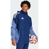 adidas - Tiro 25 Competition - Allweather Jack - Donkerblauw Lichtblauw