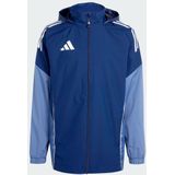 adidas - Tiro 25 Competition - Allweather Jack - Donkerblauw Lichtblauw