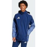 adidas - Tiro 25 Competition - Allweather Jack - Donkerblauw Lichtblauw