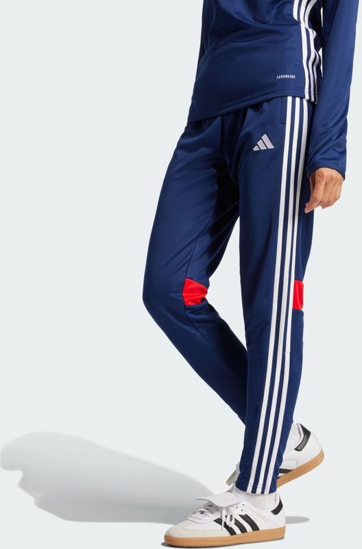 adidas - Tiro 25 Essentials - Sportbroek - Blauw - Polyester