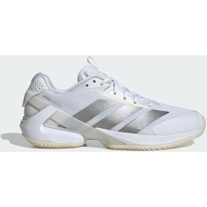 Adidas - Adizero Ubersonic 5 Clay - Tennisschoen - Wit - Mesh