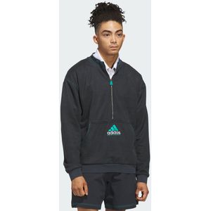 ADIDAS PERFORMANCE - Equipment - Sportsweatshirt - Turquoise - Halve Rits
