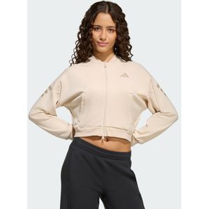 FUTURE ICONS 3 STRIPES TRACKTOP MET LANGE RITSSLUITING