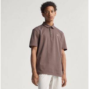 ADIDAS PERFORMANCE - Originals Stripe Pique - Functioneel Shirt - Bruin - Kwartmouw