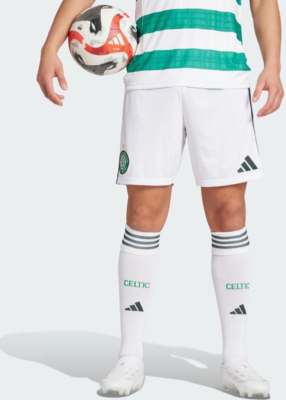 adidas - Celtic 2025/26 - Korte Broeken - Wit