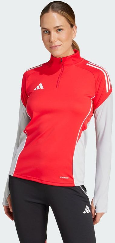 ADIDAS PERFORMANCE - Tiro 25 Competition - Functioneel Shirt - Cranberry/Wit