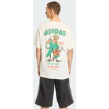 ADIDAS ORIGINALS - JALAPENO - T-shirt - Turquoise - Oversized