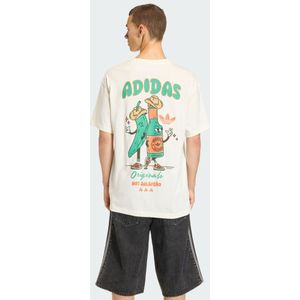 ADIDAS ORIGINALS - JALAPENO - T-shirt - Turquoise - Oversized