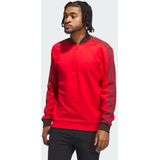 ADIDAS PERFORMANCE - Originals 3-Stripes 1/4 Zip - Sportsweatshirt - Knalrood / Zwart