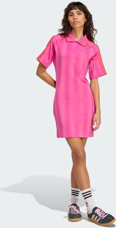 adidas - Jerseyjurk - Zwart - French Terry - Slanke Pasvorm