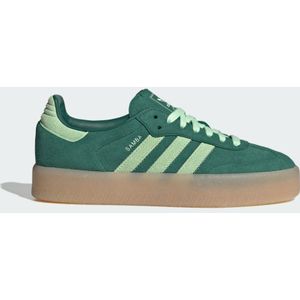 Sneakers - Sambae - Zijdelingse Strepen - Leer - Glad Leer, Suède