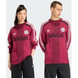 Adidas - Adicolor Blokecore - Pullover - Bordeaux - Lichtgewicht - Uniseks - Lange Mouwen
