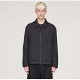 Y-3 - Heren - Jassen - Zwart - Licht Geïsoleerd - Bomberstijl