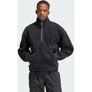 Premium Essentials+ Sweater met Halflange Rits
