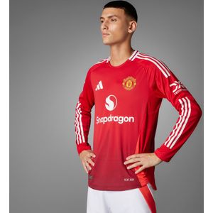 Manchester United 24/25 Authentiek Thuisshirt met Lange Mouwen