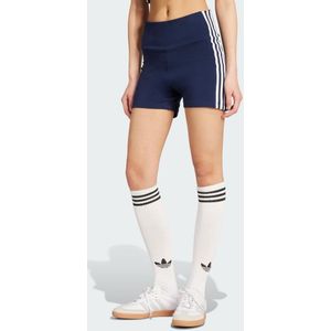 Adicolor 3-Stripes Booty Shorts - Blauw - Korte Broeken