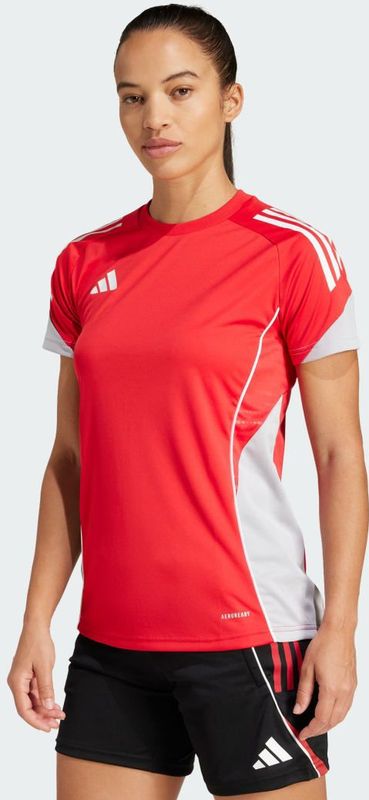 ADIDAS PERFORMANCE - Tiro 25 Competition - Functioneel Shirt - Rood/Wit