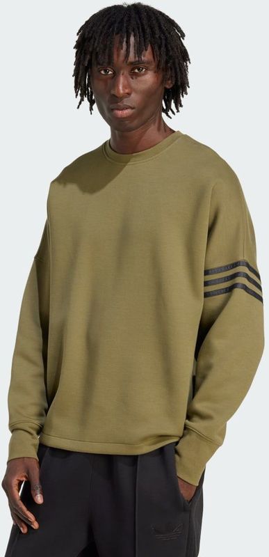 adidas Originals - Oversized Sweatshirt - Katoenmix - Ribboorden