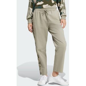 Essentials Camo-Print 3-Stripes Twill Broek