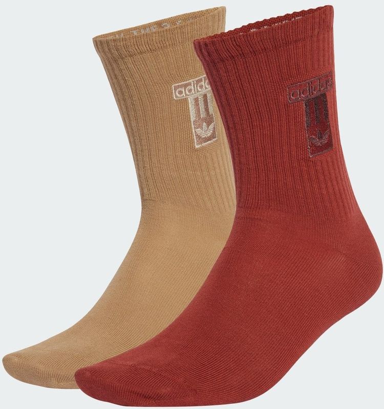 adidas - Adibreak Crew Socks - Bruin - 2 Paar