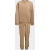 adidas Originals - Trefoil Essential Crew - Trainingspak - Beige