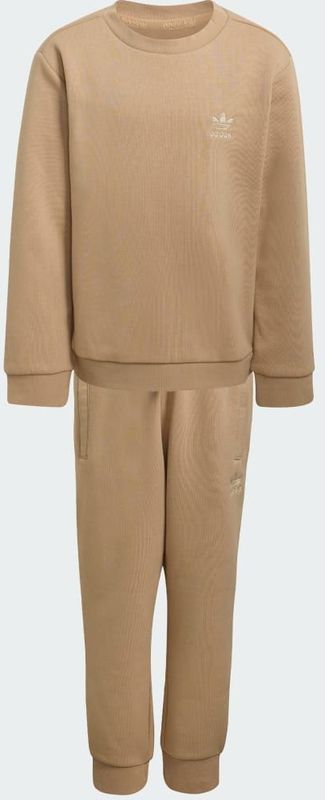 adidas Originals - Trefoil Essential Crew - Trainingspak - Beige