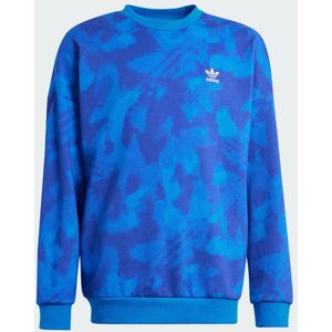 Summer Allover Print Sweatshirt