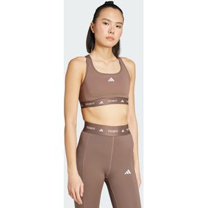 adidas Performance - TECHFIT - Beha - Bruin - Dames