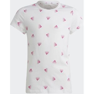 Brand Love Print Katoenen T-shirt