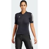 adidas Performance - Tricot 'Tempo' - Zwart - Aansluitende Pasvorm