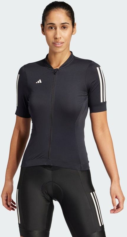 adidas Performance - Tricot 'Tempo' - Zwart - Aansluitende Pasvorm