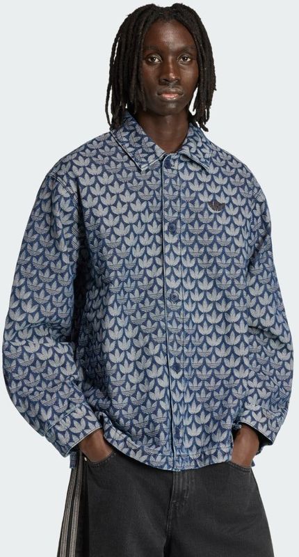 DENIM MONOGRAM OVERHEMD