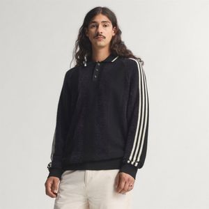 adidas - Premium Knitted Shirt - Zwart - Sportshirt