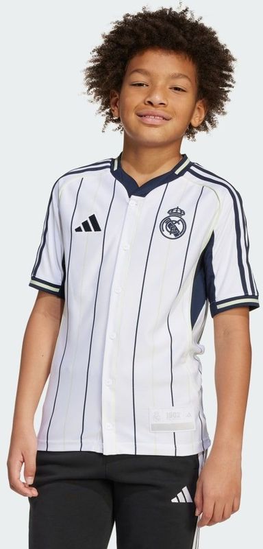 adidas - Real Madrid - Sportshirt - Kinderen - 2025/26 - Wit
