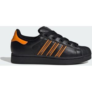 adidas - Superstar II - Sneakers - Zwart - Leer