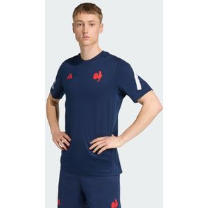 adidas Performance - Functioneel Shirt - Navy - France Travel