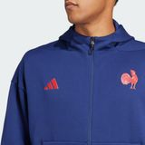 adidas - Trainingsjack - Blauw - Hoogwaardige Materialen