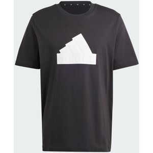 adidas - Future Icons Badge of Sport Tee - Zwart - Sportshirts