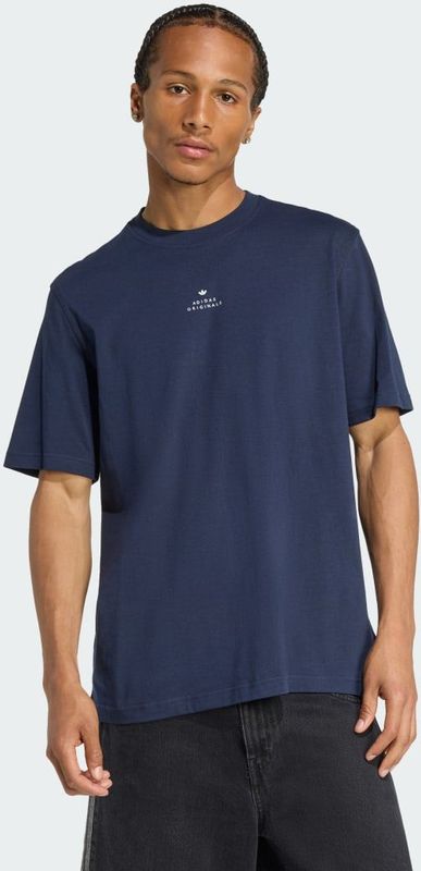 ADIDAS ORIGINALS - MICRO LOGO TEE - Shirt - Zwart