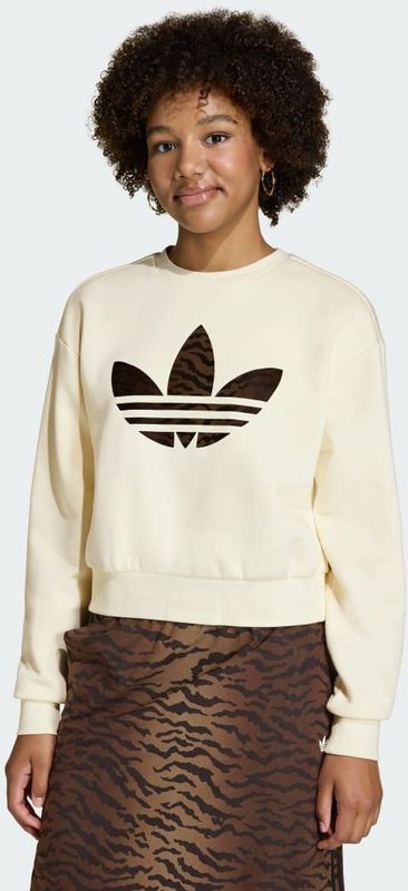 Loose Boxy Crew Sweatshirt