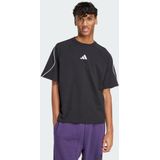 T-shirt - Black - 100% Katoen - Regular Pasvorm