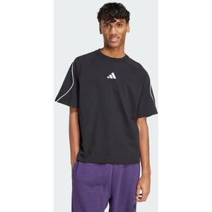 T-shirt - Black - 100% Katoen - Regular Pasvorm